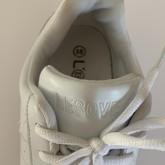 Lesove Women’s Leather Cheerleader Tumbling Shoes - Picture 8 of 8